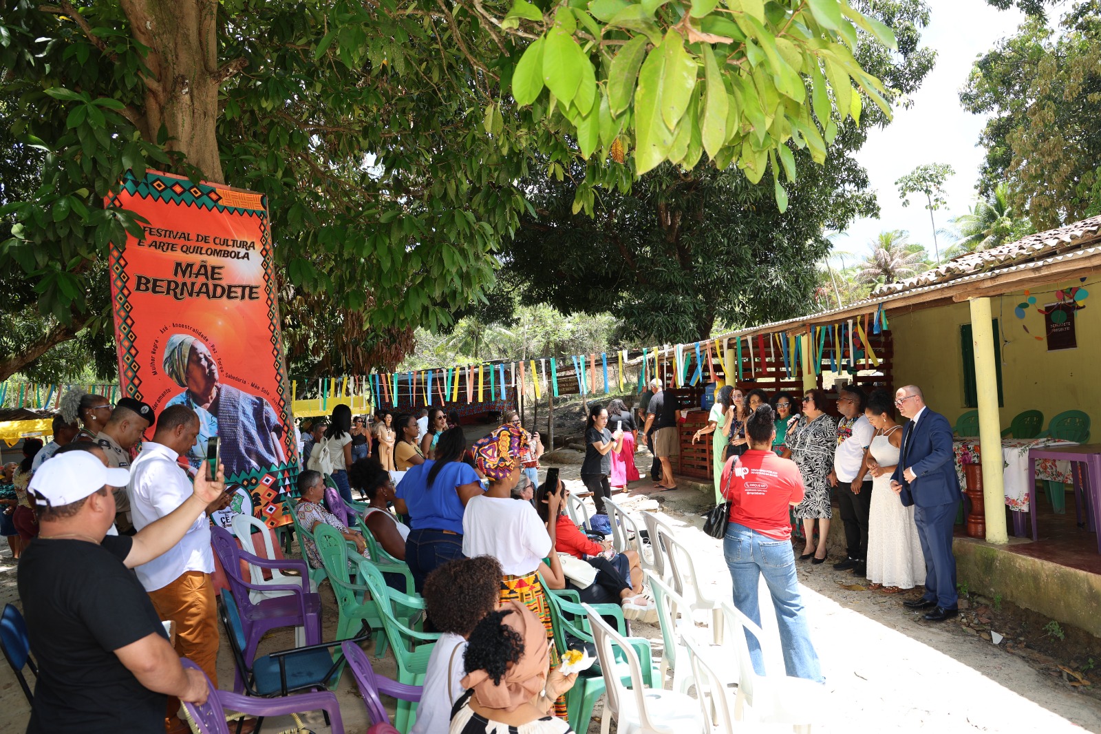 Projeto garante direitos à população no quilombo de Mãe Bernadete